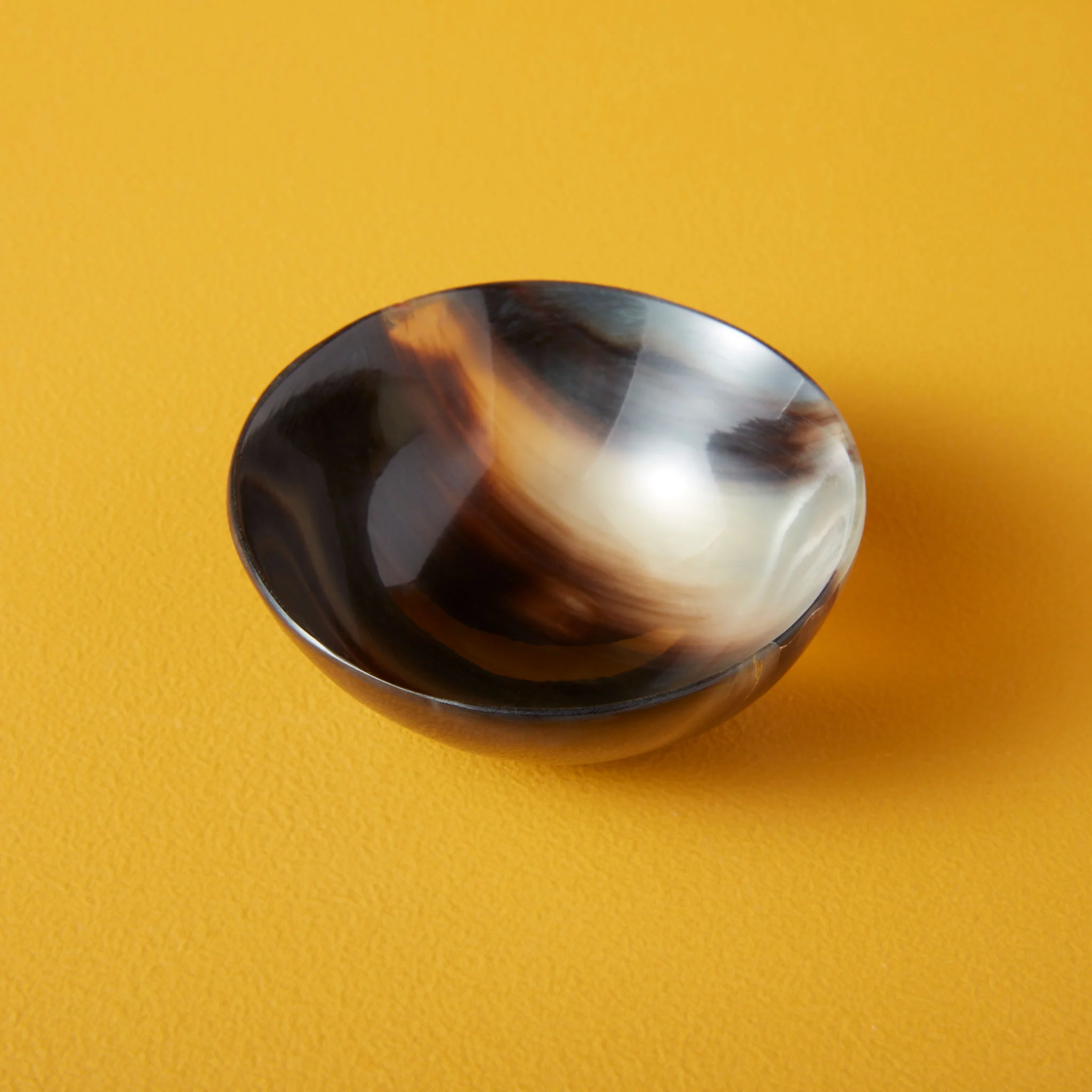 Durable Horn Pinch Plain Bowl Genuine
