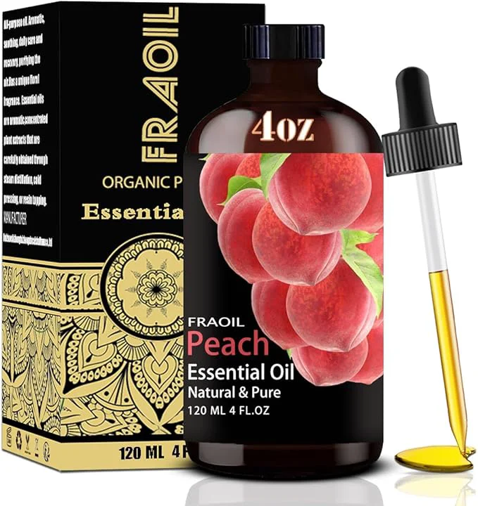 Smart Peach Essential Oil Peach Oil 4 Fl Oz 120ML Modern
