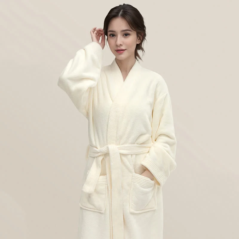 Luxury Ownkot Unisex Cozy Hotel amp Spa Terry Cloth Robe Clean