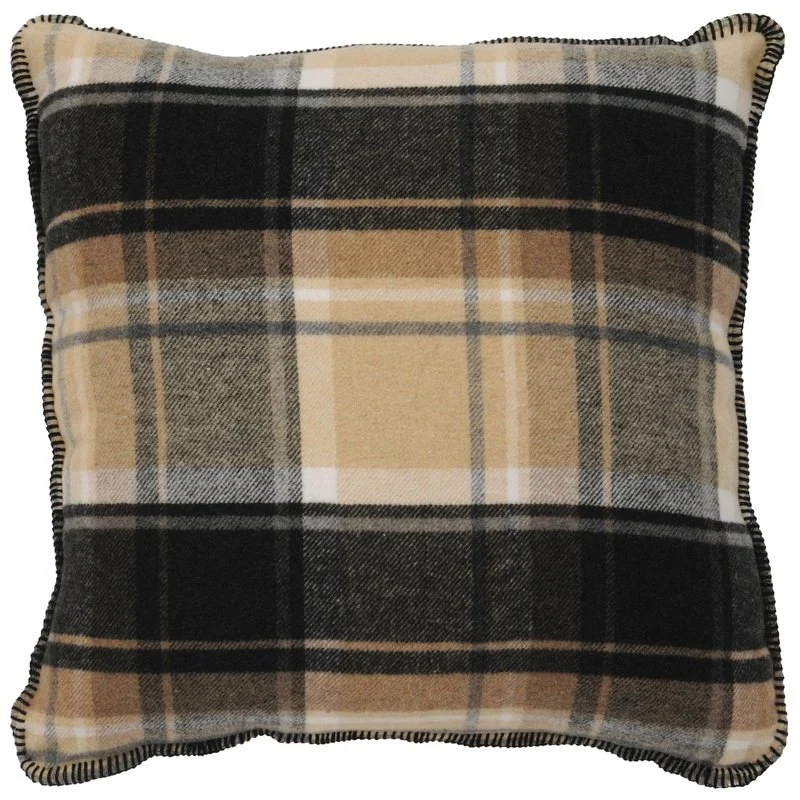 Exclusive Trapper Plaid Pillow Original Design