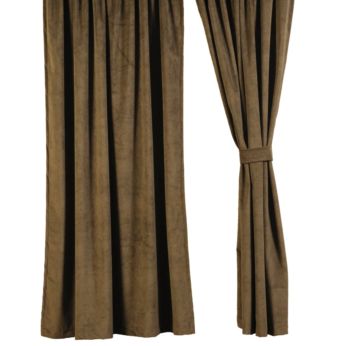 Stylish Cabin Bear Drape Set Modern