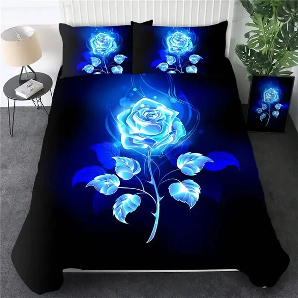 Traditional Colorful Roses Duvet Cover Optimized
