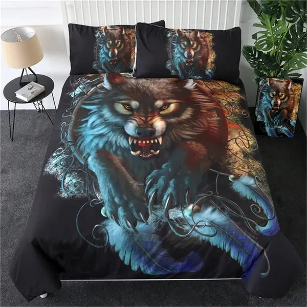 Easy-to-Use Wolf Duvet Cover Quality