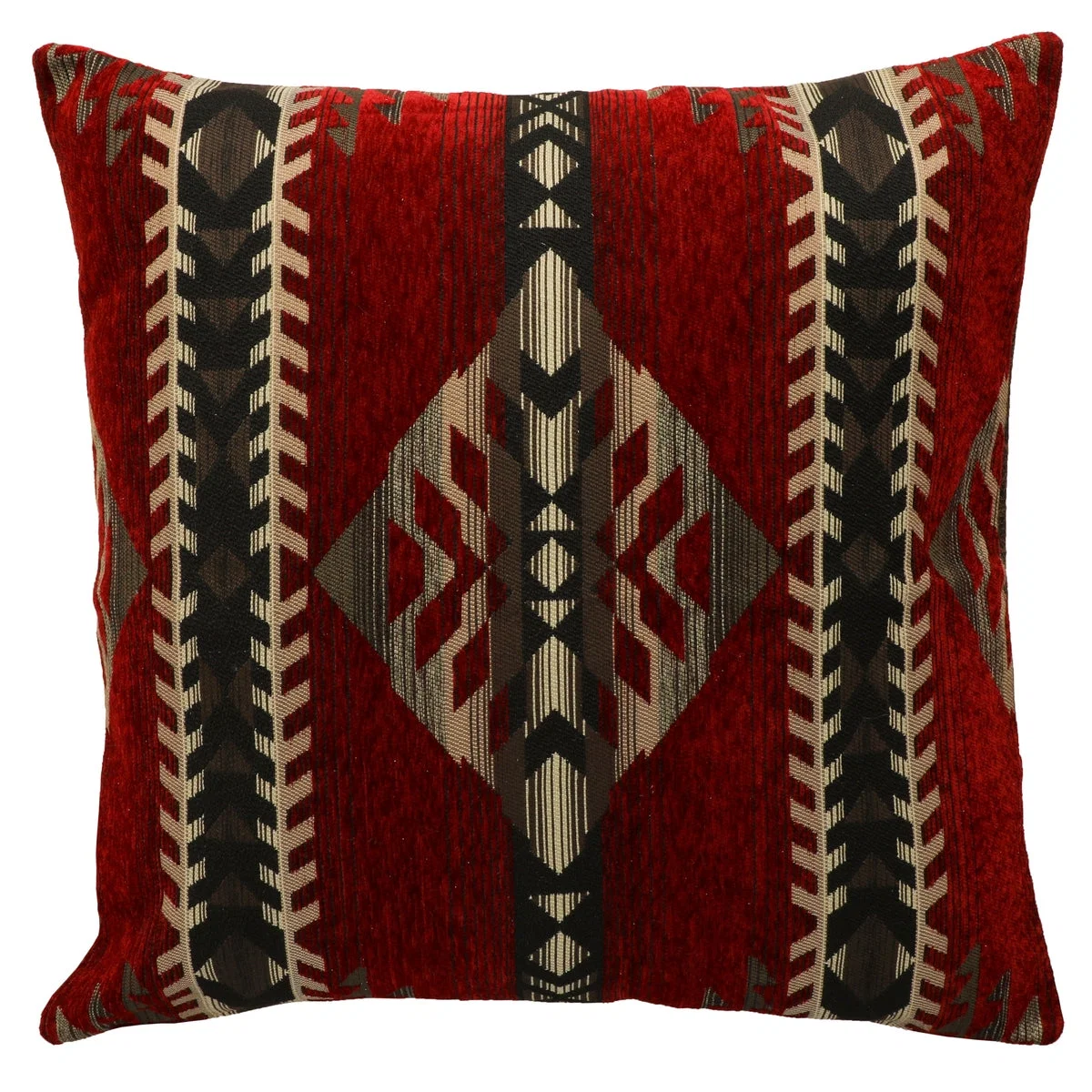 Luxury Gallop Claret Euro Sham Authentic