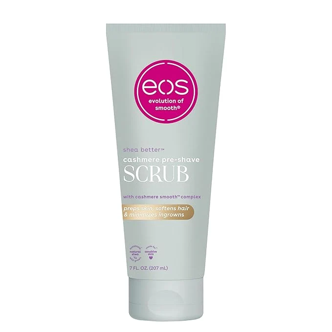 Carefully Designed eos Cashmere Skin Collection Pre-Shave Scrub Crafted