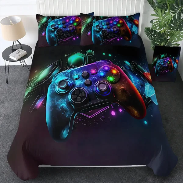 Traditional Joystick Duvet Cover Safe