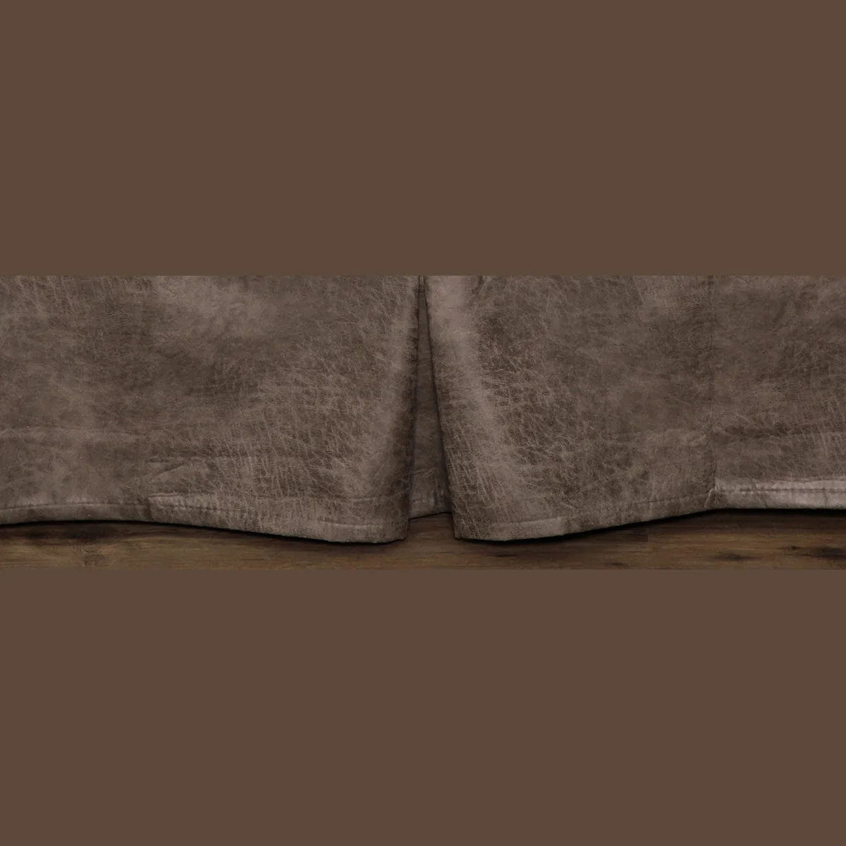 Authentic Spearhead Dusk Bed Skirt Minimalist
