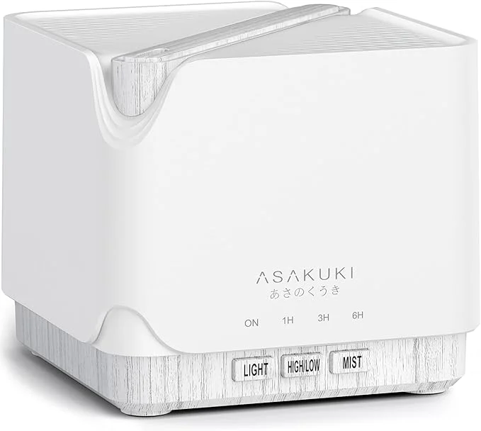 Trusted ASAKUKI Essential Oil Diffuser for Home Large 700 ml Humidifier Professional