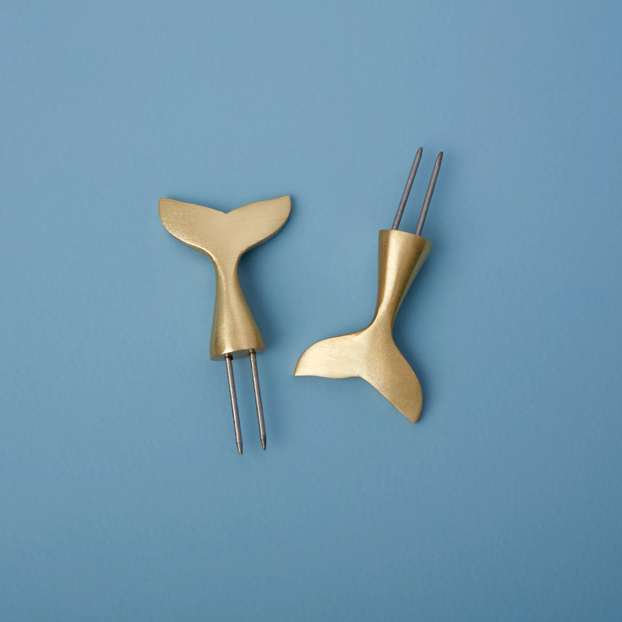 Environmentally Friendly Gold Corn Holders Whale Original Design