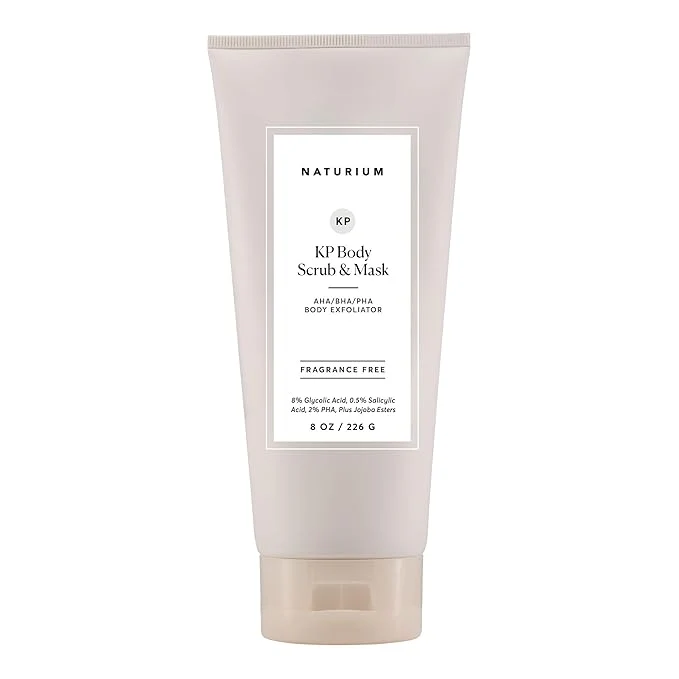 Environmentally Friendly Naturium KP Body Scrub Mask for Keratosis Pilaris Bump Eraser Shower Scrub Authentic