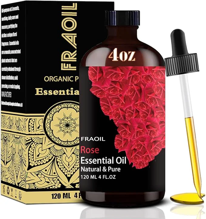 Original Design Rose Essential Oil Rose Oil 4 Fl Oz 120ML Outstanding
