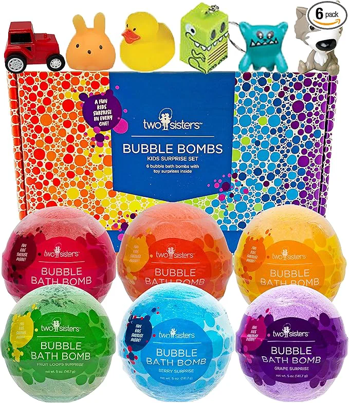 Easy-to-Use Kids Bath Bombs with Surprise Toys Inside Relaxed