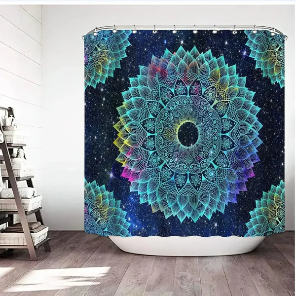 High-Quality Mandala Shower Curtain World-Class