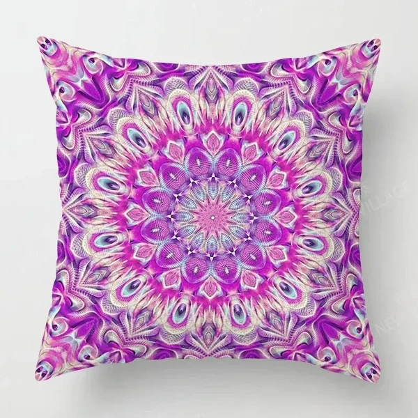 Trusted Mandala Cushion Cover Secure
