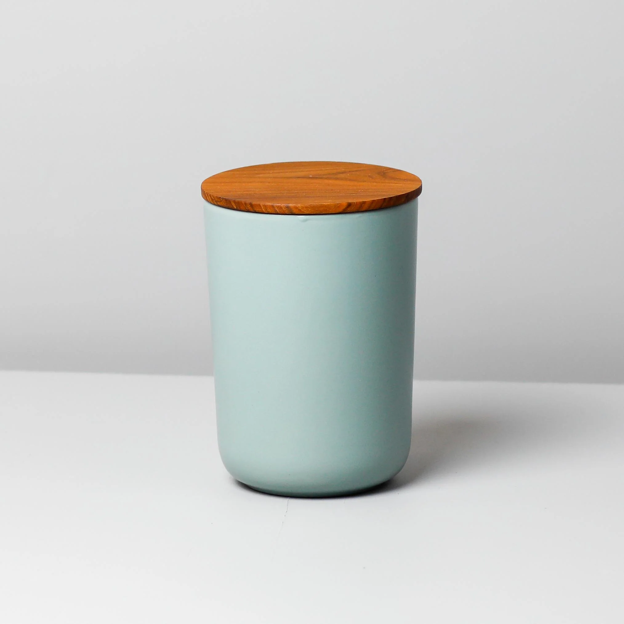 Traditional Brampton Stoneware Extra Large Canister Seaglass Reusable