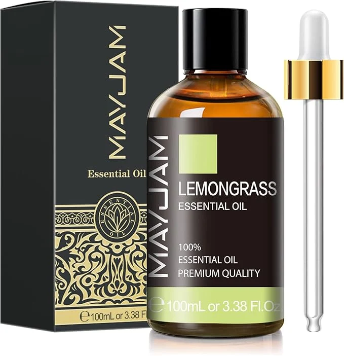 Detailed Lemongrass Essential Oil MAYJAM Premium Essential Oils Trusted