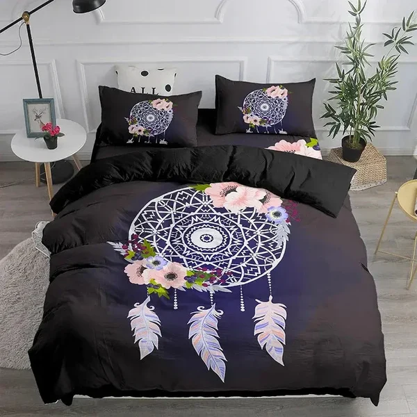 Expertly Made Dream Catcher Duvet Cover Functional