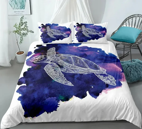 Excellent Sea Turtle Duvet Cover Premium Material