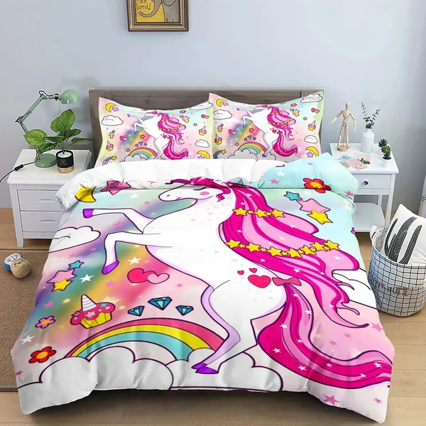 Soft Unicorn Duvet Cover Carefully Designed