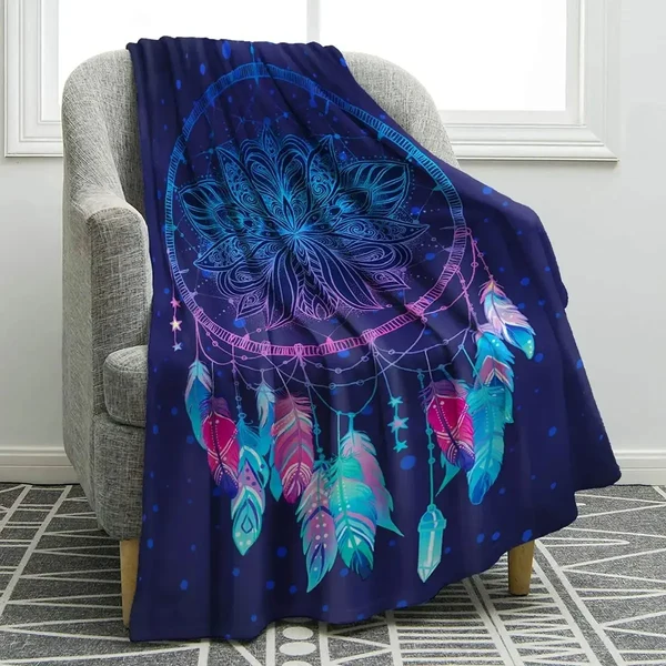 Casual Dream Catcher Throw Blanket High-Grade