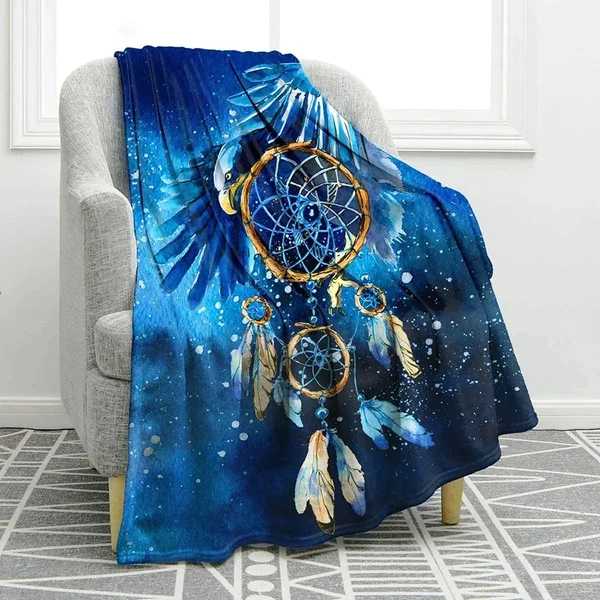 Clean Dream Catcher Throw Blanket Authentic