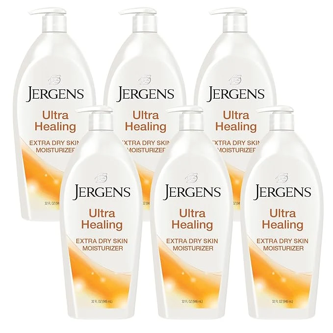 Clean Jergens Ultra Healing Dry Skin Lotion Hand and Body Moisturizer Stylish