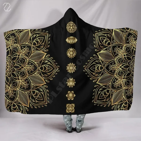 Exceptional Psychedelic Hooded Blanket Proven