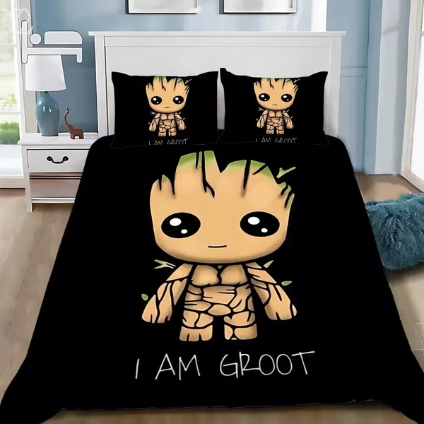 Solid Groot Large Duvet Cover Eco-Friendly