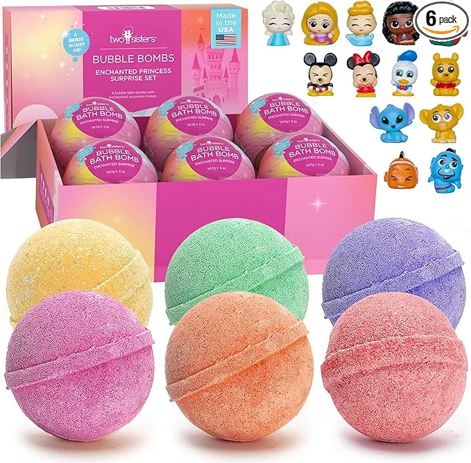 Long-Lasting Princess Bath Bombs for Girls High-Grade
