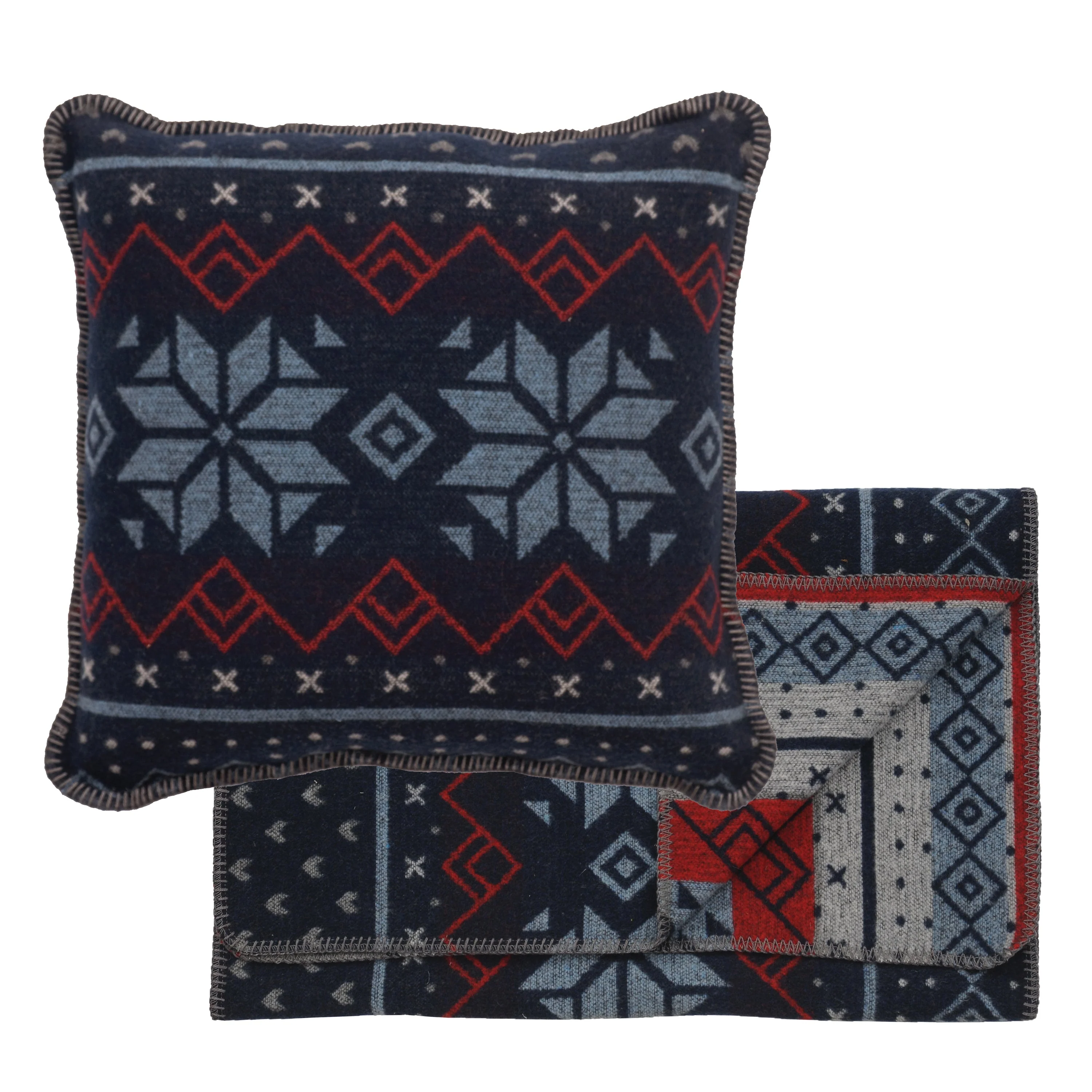 Lightweight Nordic Bed Scarf amp Pillow Set Exceptional