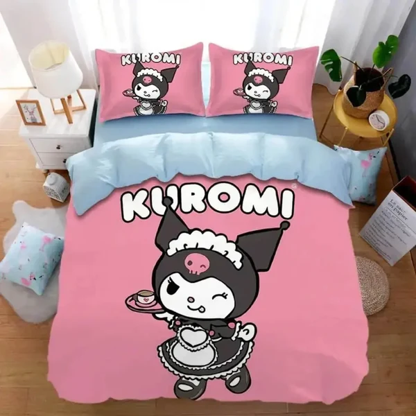 Environmentally Friendly Kuromi Duvet Cover Outstanding