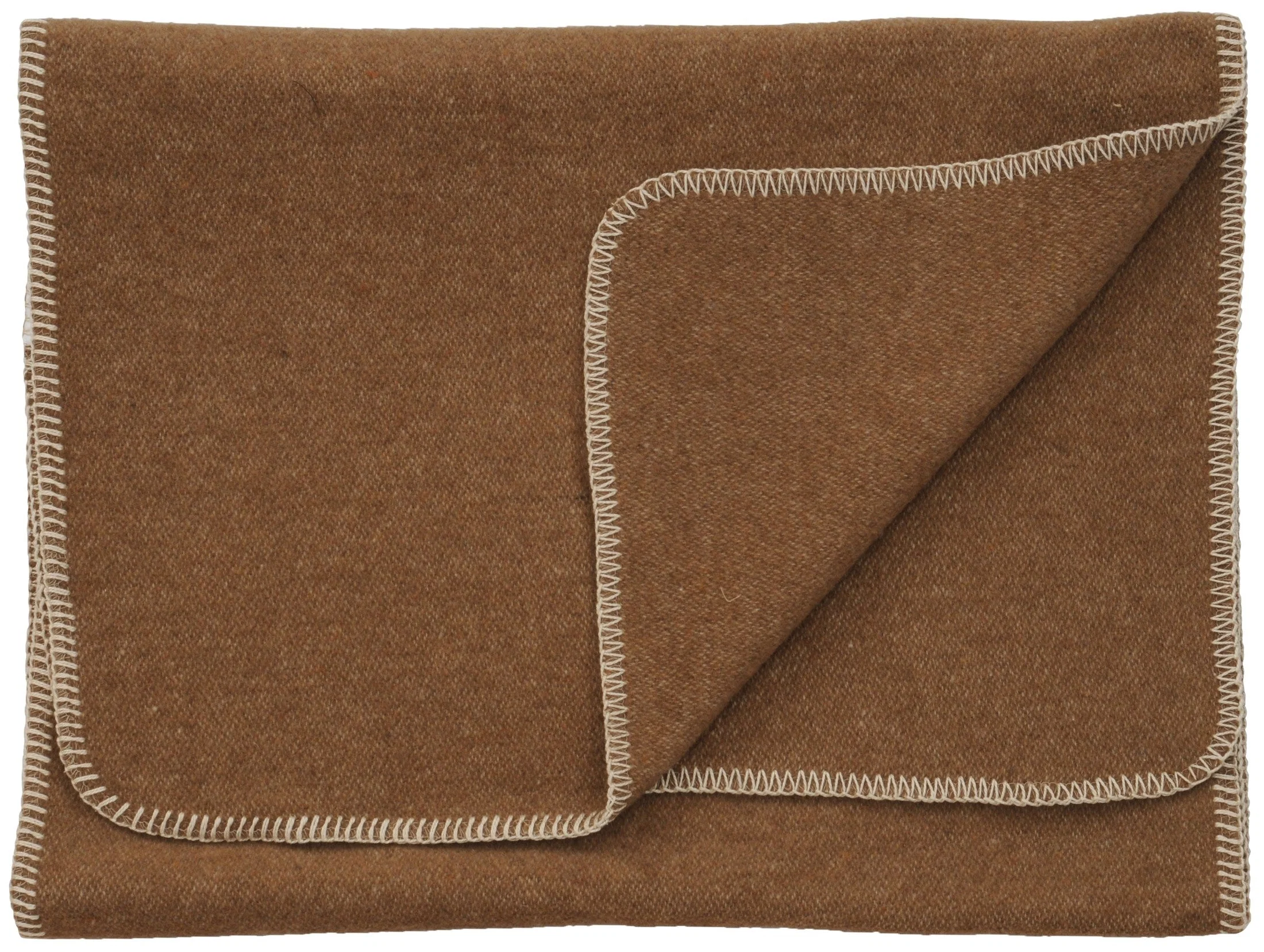 Artisan Solid Camel Bed Scarf Clean