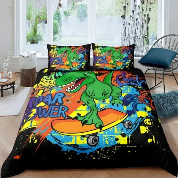 Sophisticated Graffiti Duvet Cover Elite