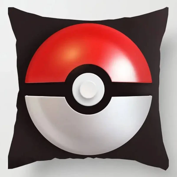 Carefully Designed Pokeball Cushion Cover Modern