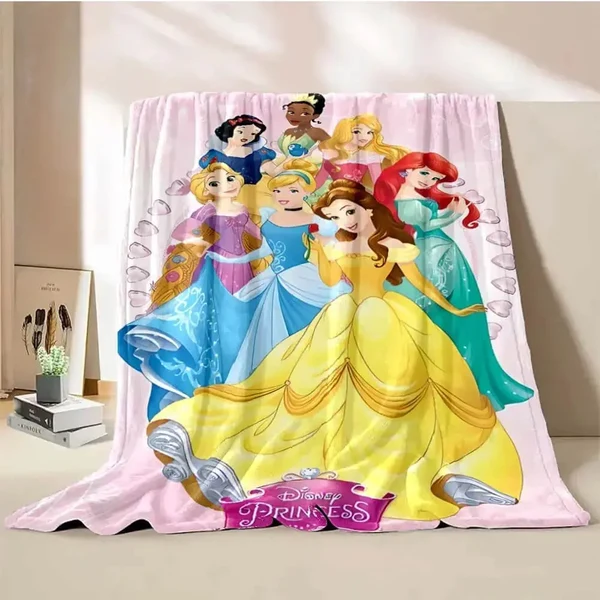 Natural Princess Throw Blanket Certified