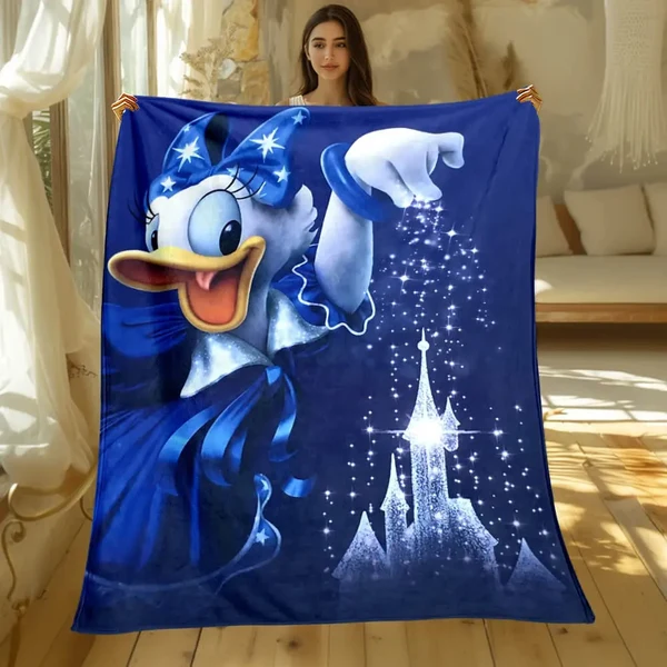 Traditional Donald Duck Throw Blanket Responsible