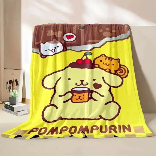 Optimized Pompompurin Throw Blanket Organic