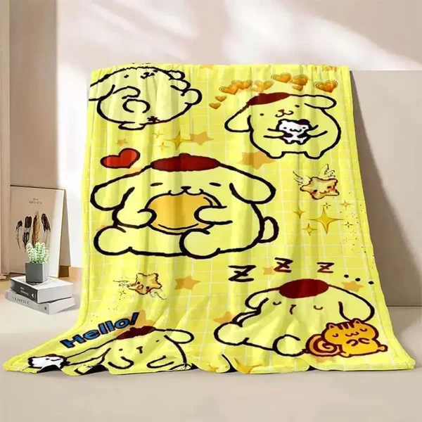 Excellent Pompompurin Cartoon Throw Blanket Professional