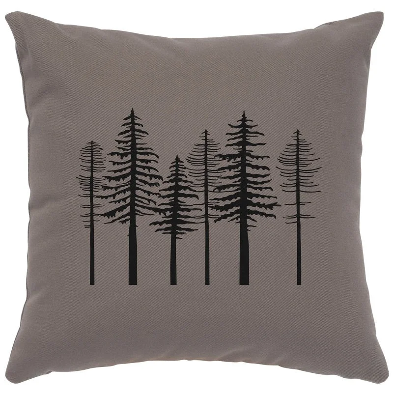 Elegant quot Trees quot Image Pillow 16x16 Verified