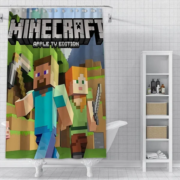 Stylish Minicraft Shower Curtain Exceptional