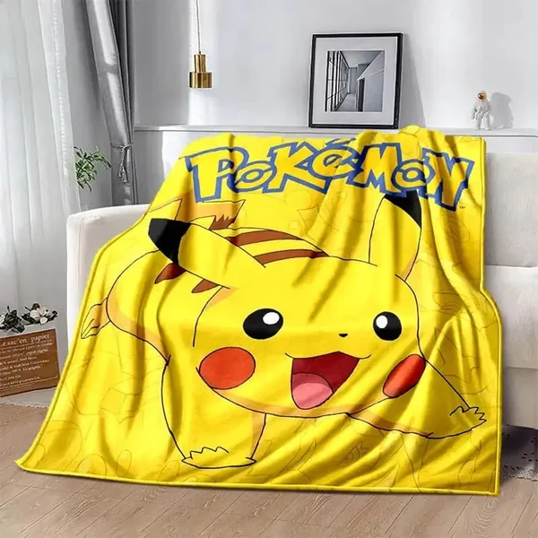 Environmentally Friendly Pikachu Throw Blanket Outstanding