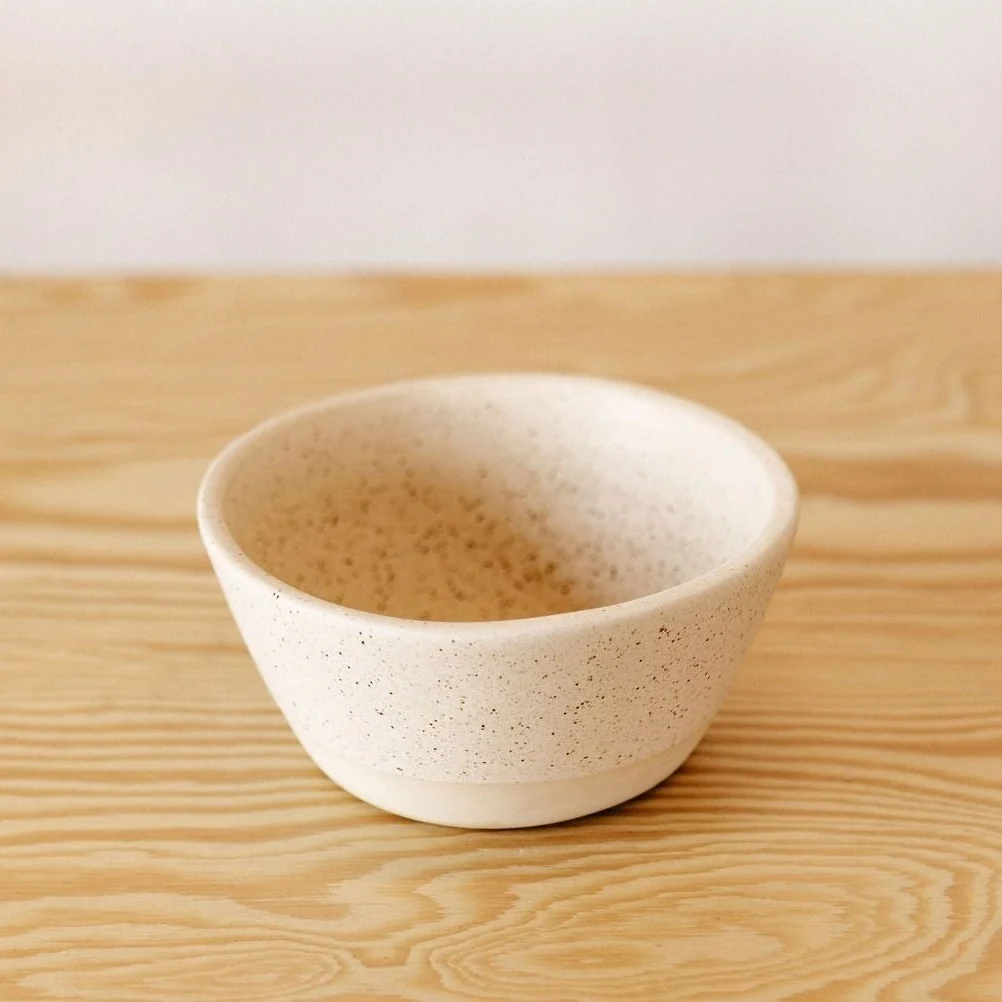 Professional Treves Soup Ce Bowl Speckled Nude Set of 4 Carefully Designed