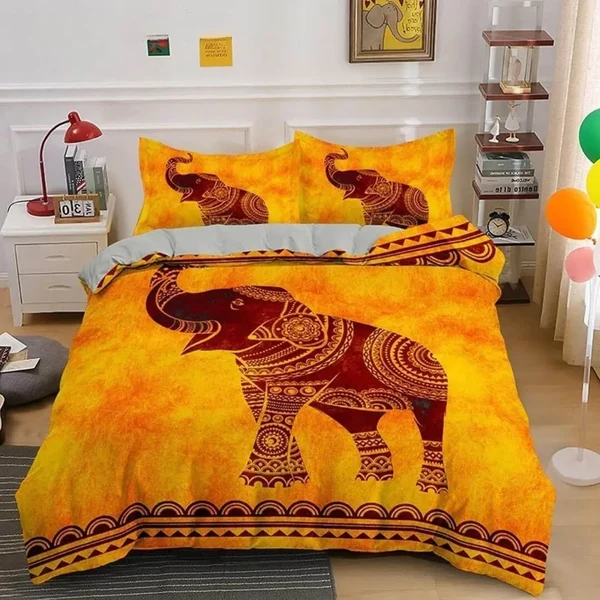 Superior Bohemian Elephant Doona Cover Healthy
