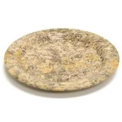 Clean Fossil Stone 10-inch Decorative Plate High-Quality