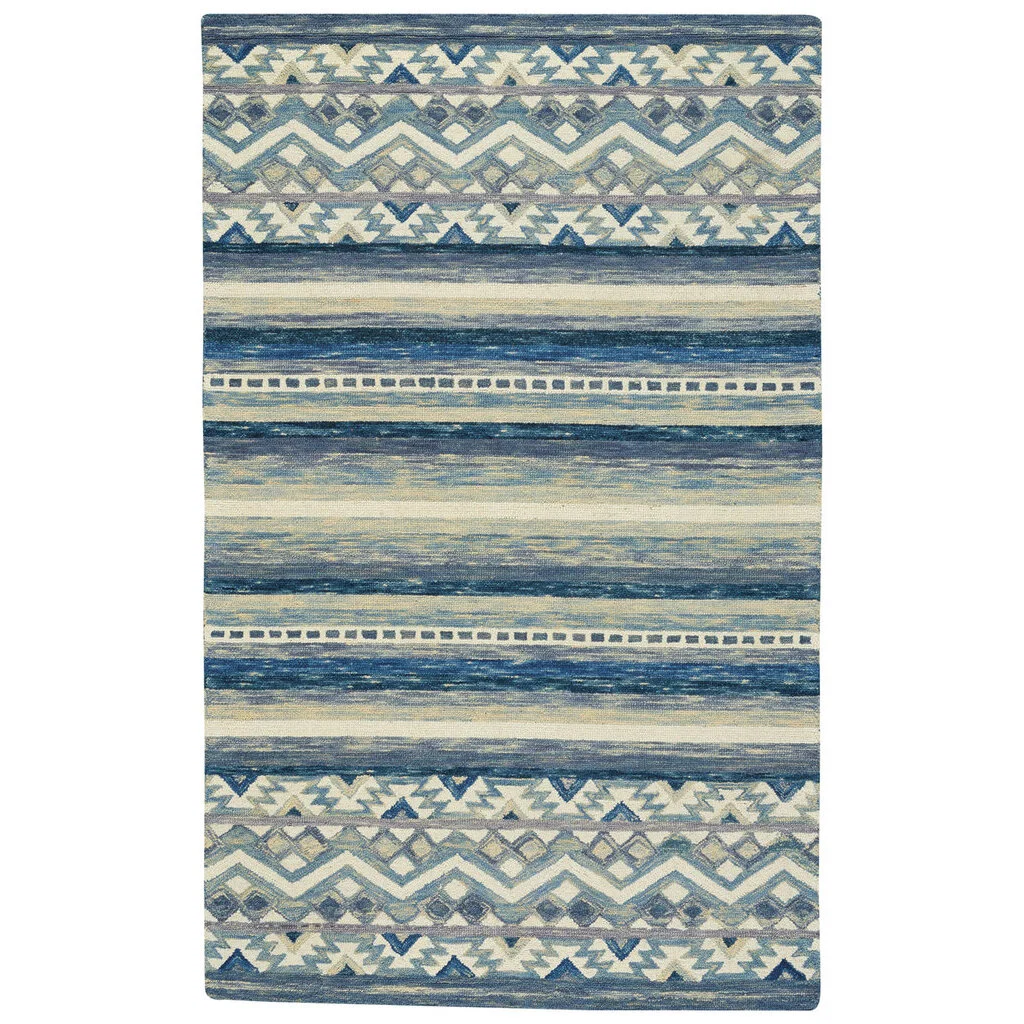 Healthy Avanti Rug – Kelim Alpine Blue Premium