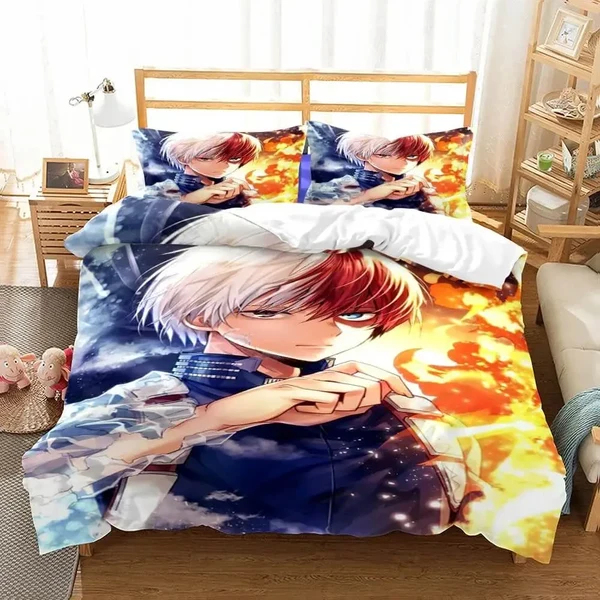 Verified Anime My Hero Academia Shoto Todoroki Doona Cover Carefully Designed