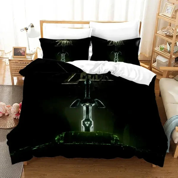 High-Quality Zelda Gaming Quilt Cover High-End