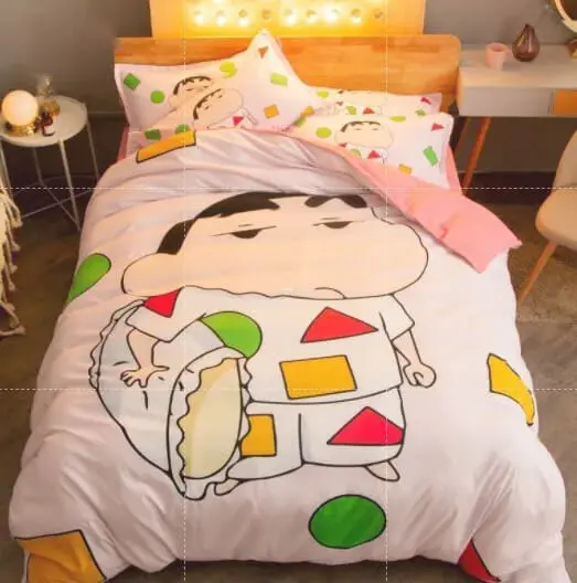 Expertly Made Shin Chan Doona Cover Fine