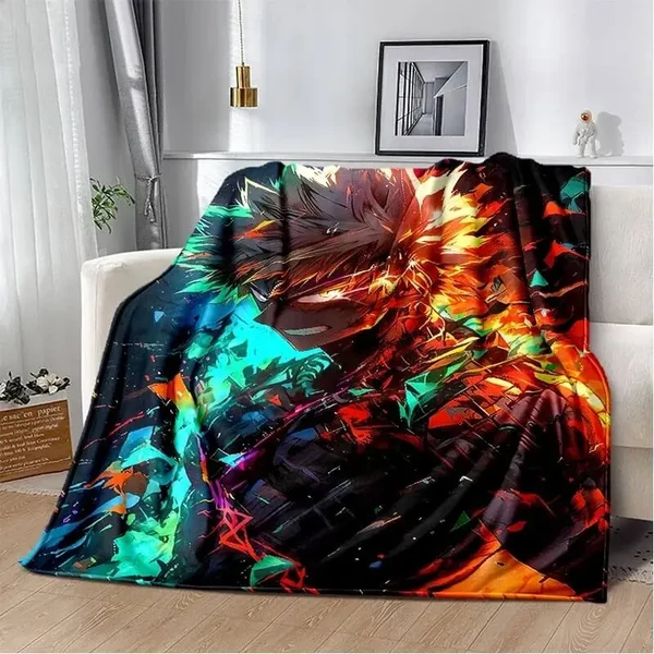 Artisan Anime My Hero Academia Katsuki Bakugo Throw Blanket Excellent