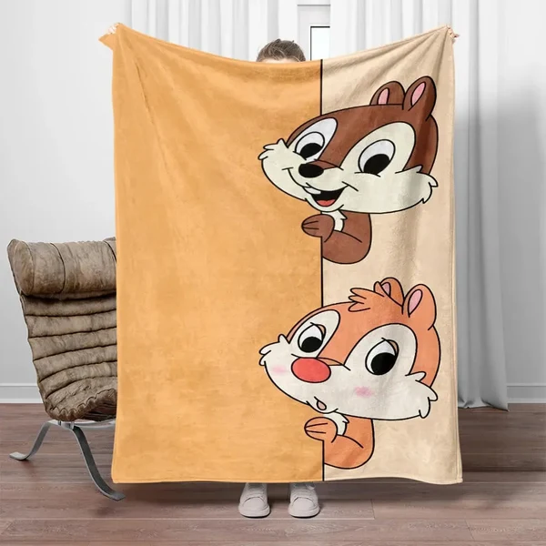 Pure Chip amp Dale Throw Blanket Durable